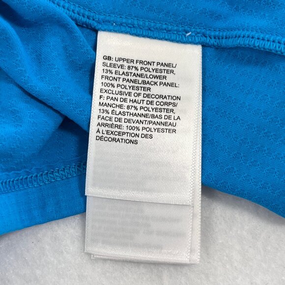 THE NORTH FACE Mens Medium True Run Short Sleeve Panel Running Shirt Blue 2021 - Picture 12 of 16